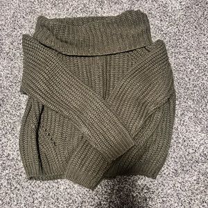 Nice olive green sweater